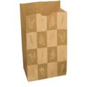Bagcraft Natural Paper Wax Bakery Bag, 9.68 x 5 x 3.12 inch -- 500 per case