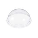 Dart Clear Polyethylene Terephthalate Clear Dome Lid for Plastic Cup -- 1000 per case