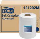 Tork White 2 Ply Advanced Soft Centerfeed Paper Hand Towel, 8.25 inch x 600 feet -- 6 per case