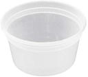 Pactiv Polypropylene Clear Translucent Microwaveable Round Deli Cup with Lid, 12 Ounce Capacity -- 240 per case