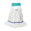 ACS Industries White Cotton/Synthetic Blend Wide Band Looped Mop -- 12 per case