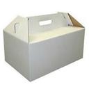 Honeymoon Paper Turkey/Ham Auto Barn Box with Handle, 17.875 x 11.75 x 8.87 inch -- 25 per case