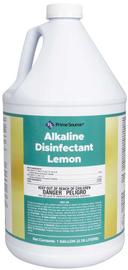 Midlab Prime Source Yellow Lemon Clear Disinfectant Virucide Cleaner, 1 Gallon -- 4 per case