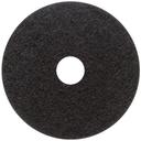 Prime Source Black Polyester Circle Low Speed Stripping Pad, 19 inch -- 5 per case