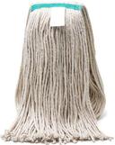 Prime Source White 4 Ply Number 24 Cut End Cotton Wet Mop with 1 1/4 inch Headband