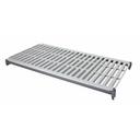 Cambro Camshelving Basics Plus Brushed Graphite 4 Vented Shelves Kit, 21 x 42 inch