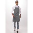 Chef Works Grey Butcher Apron, 34 inch Long x 24 inch Wide