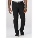 Chef Works Black Chino Poly Stretch Pant for Men, 42 inch