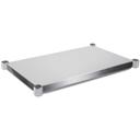 John Boos 16 Gauge Stainless Steel 300 Series Lower Shelves for Dishtable, 144 inch Length.