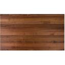 John Boos American Black Walnut Varnique Finish Island Kitchen Counter Top, 36 x 32 x 2 1/4 inch.