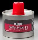 Hollowick Buffet Heat 2 Hour Liquid Wick Chafing Fuel, 2.65 x 2.5 x 2.5 inch -- 24 per case.