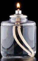 Hollowick Clear Plastic 42 Hour Disposable Liquid Candle, 3.13 x 2.38 x 2.38 inch -- 36 per case.
