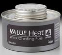 Hollowick Value Heat 4 Hour Screw Top Liquid Wick Chafing Fuel, 2.25 x 3.375 x 3.375 inch -- 24 per case.