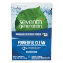 Seventh Generation Free and Clear Automatic Dishwasher Powder, 45 Ounce Box -- 12 per case