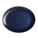 Indigo China 13.26 inch Oval Platter, 12 count