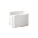 White 4 x 2.75 x 2.5 inch Sugar Packet Holder, 24 count