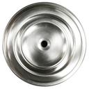 Stainless Steel 10.625 inch Round Plate Cover for Monaco Flat Rim Plate, 24 count