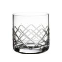 Diamond Cut Glass 12.5 Ounce Old Fashioned Tumbler, 24 count