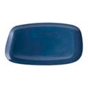 Alpha-Ceram Sapphire Blue Porcelain 18.5 inch Rectangle Platter, 4 count