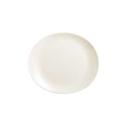 Evolutions White 11.75 x 10 inch Opal Steak Plate