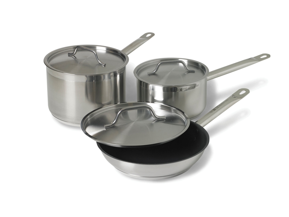Vollrath Optio Deluxe 6 Piece Cookware Set.