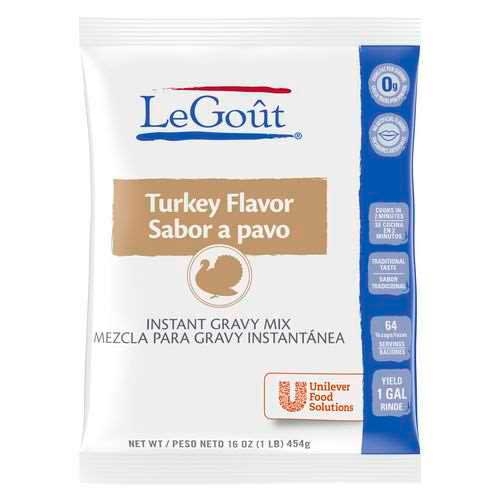 Single LeGout Instant Gravy Mix Turkey, 1 Pound