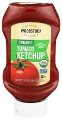 Woodstock Farms Organic Tomato Ketchup, 20 Ounce Upside Down Squeeze Bottle -- 12 per case.