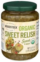 Woodstock Farms Organic Sweet Relish, 16 Ounce -- 12 per case.