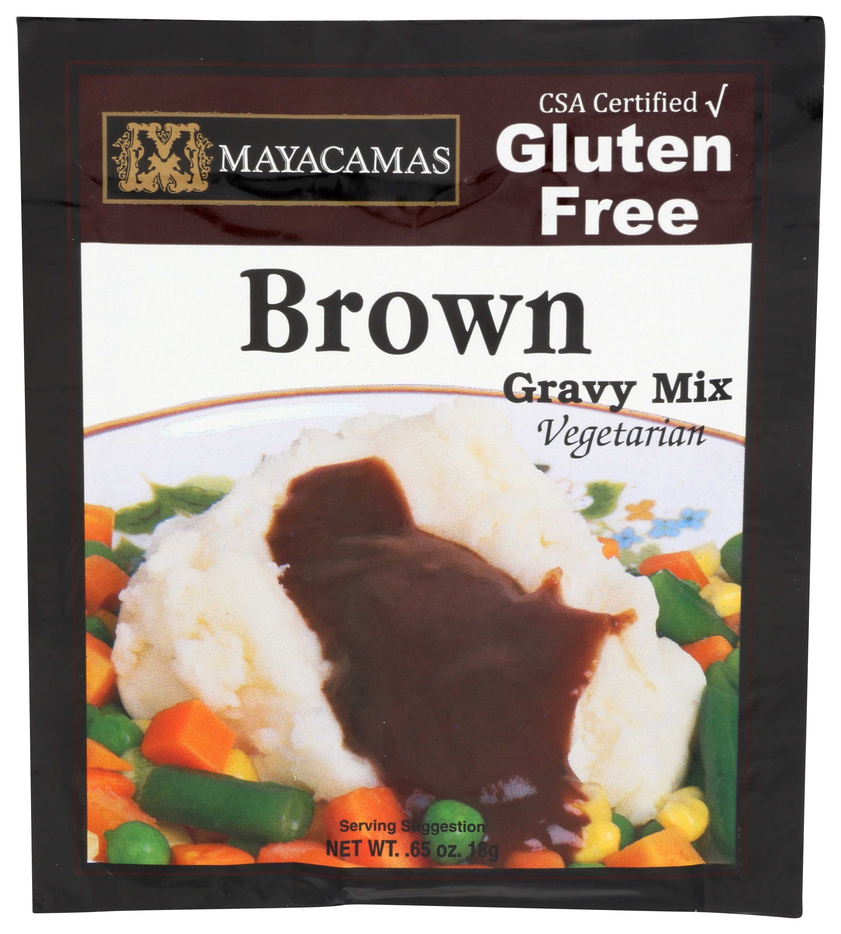 Mayacamas Brown Vegetarian Gravy Mix, 0.7 Ounce -- 12 per case