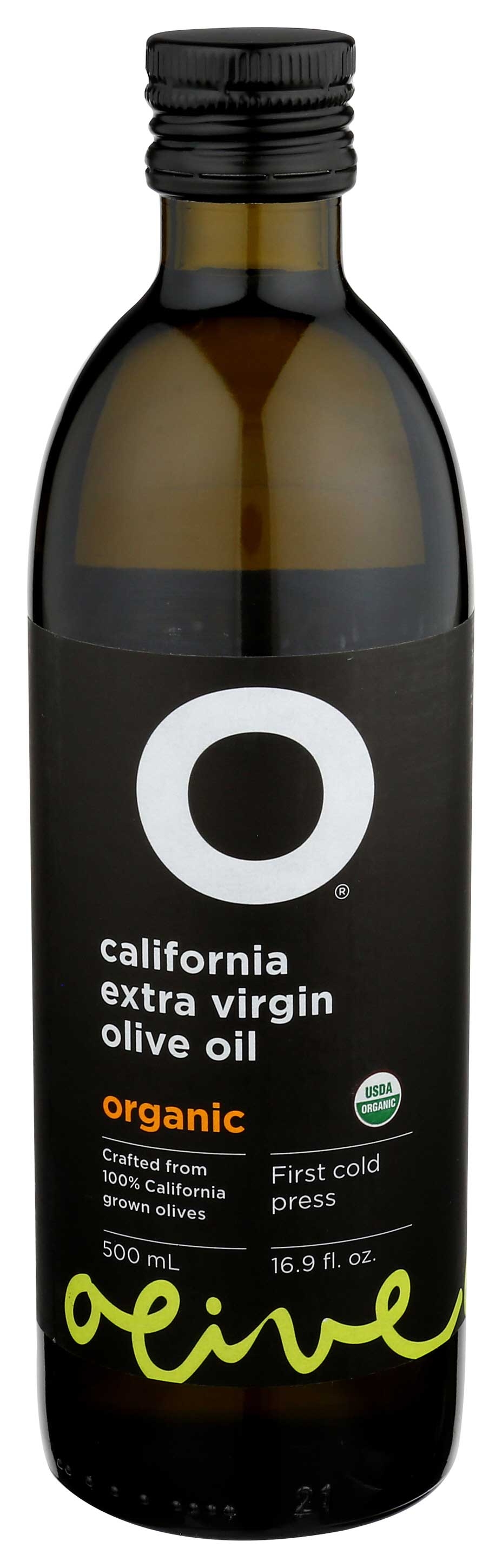 O Olive Oil 100 Percent Organic Extra Virgin Olive Oil, 16.9 Fluid Ounce -- 6 per case.