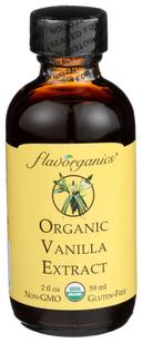 Flavorganics Organic Vanilla Extract, 2 Ounce