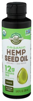 Manitoba Harvest Organic Hemp Seed Oil, 8 Ounce -- 6 per case.