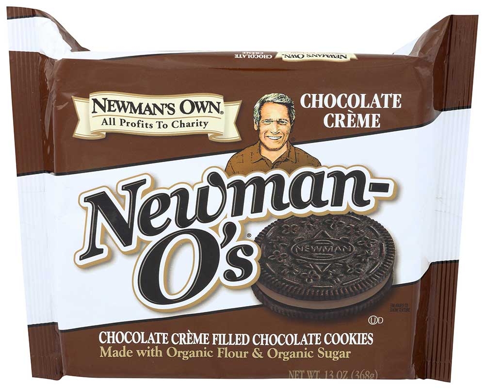 Newmans Os Organics Chocolate Creme Cookie, 13 Ounce -- 6 per case.