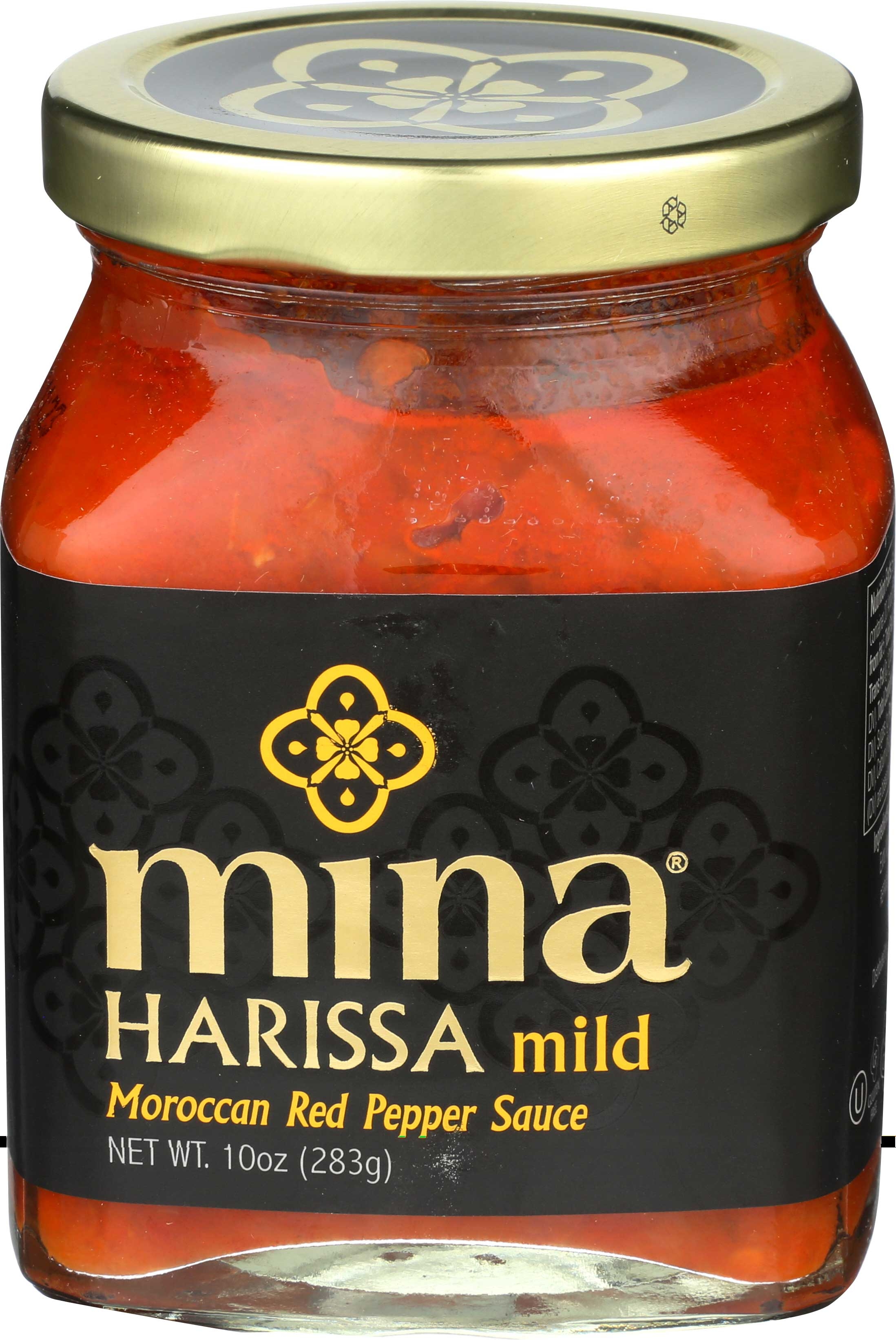 Mina Red Harissa Mild Pepper Sauce, 10 Ounce -- 12 per case