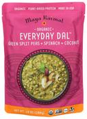 Maya Kaimal Green Split Pea Spinach and Coconut Everyday Dal, 10 Ounce -- 6 per case
