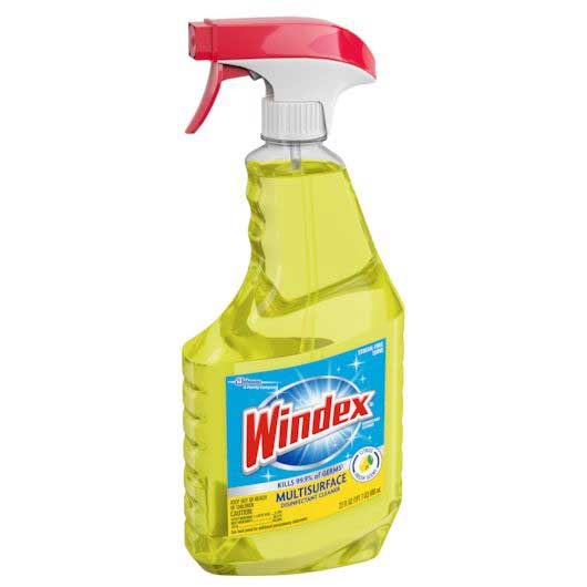 Windex Multi Surface Disinfectant Cleaner, 23 Fluid Ounce -- 8 per case