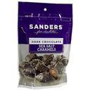 Sanders Sea Salt Caramel Dark Chocolate, 7 Ounce -- 6 per case
