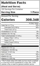 La Churro Chocolate Filled Churro, 100 count