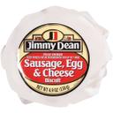 Jimmy Dean Egg and Cheese Sausage Sandwich Biscuit, 4.9 Ounce -- 12 per case.