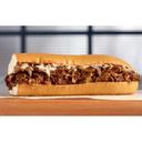 Original Philly Cheesesteak Value Seasoned Beef Sandwich Slices, 4 Ounce -- 40 per case.