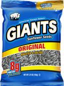 Giants Original Roasted and Salted Sunflower Seeds Snacks, 5.75 Ounce -- 12 per case