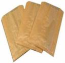 Bagcraft Kraft Sanitary Napkin Disposal Wax Bag Liner, 7.5 x 3.5 x 10.25 inch -- 500 per case