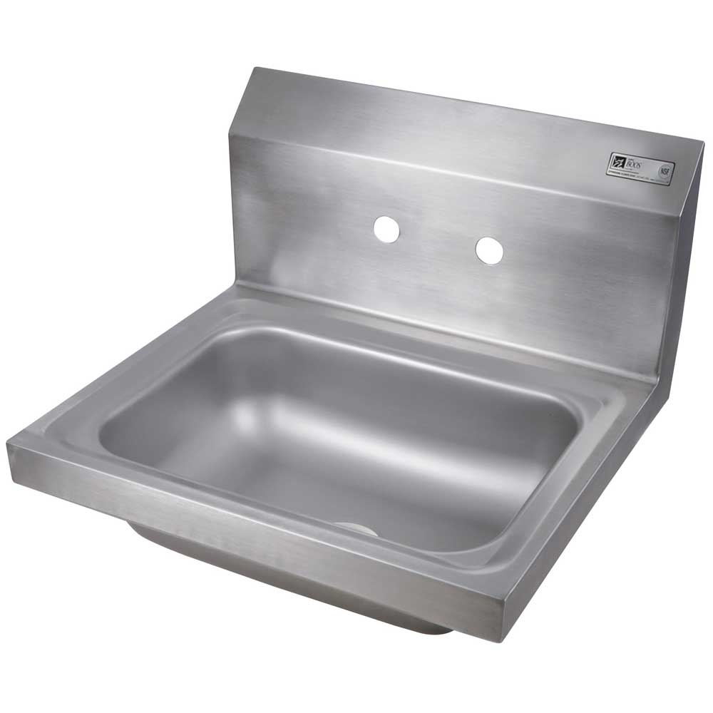John Boos Stainless Steel Wall Mount Hand Sink, 14 x 10 x 5 inch.