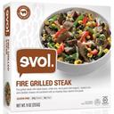 Evol Fire Grilled Steak Single Serve Meal, 9 Ounce -- 8 per case.