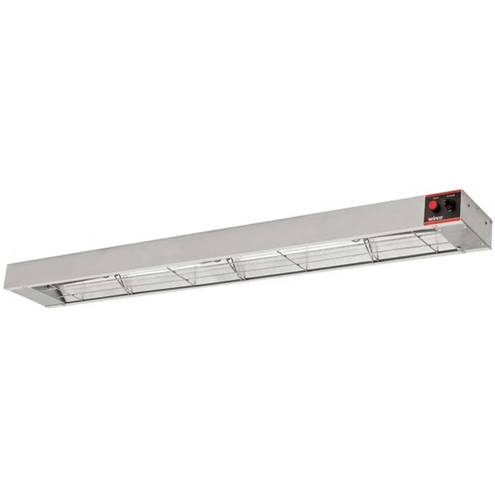 Winco 1100W Electric Strip Heater with Undermount Bracket, 48 inch.