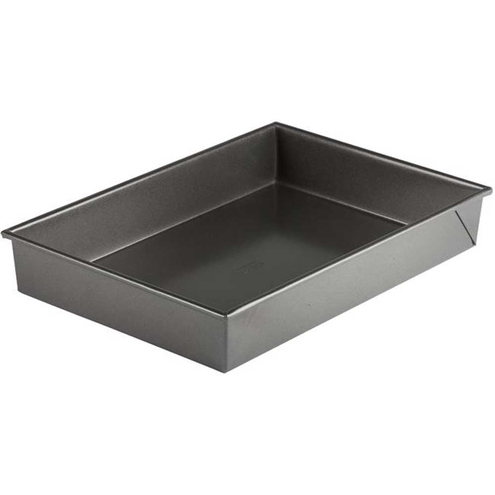 Winco Aluminized Steel Rectangular Cake Pan, 13 x 9 x 2 1/4 inch -- 6 per case.