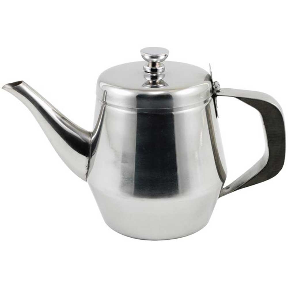 Winco Stainless Steel Gooseneck Teapot, 20 Ounce -- 12 per case.