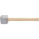 Winco Aluminum 2 Sided Meat Tenderizer with Wooden Handle, 13 inch -- 12 per case.