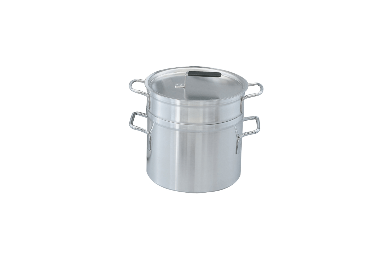 Boiler Double With Cover, Aluminium, 10 Quart -- 1 Per Case
