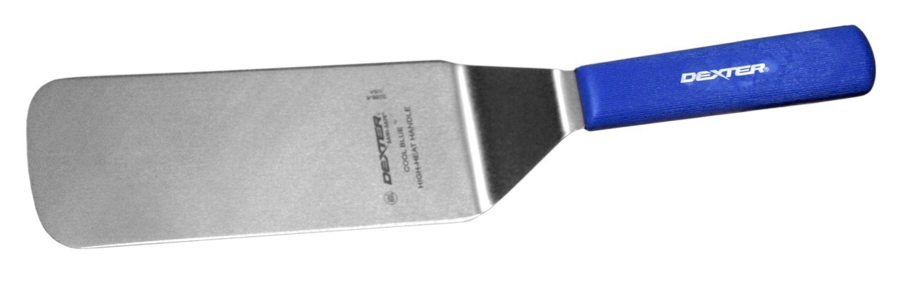 Dexter Russell Sani Safe High Heat Cake Turner, 8 x 3 inch -- 6 per case.